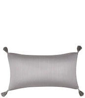 J. Queen New York Mary Tasseled Boudoir Embellished Decorative Throw Pillow