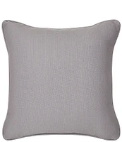 J. Queen New York Mary Woven Damask Embroidered Square Pillow
