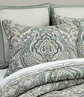 J. Queen New York Nico Oversized Woven Damask Comforter Set