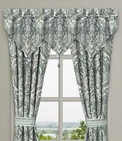 J. Queen New York Nico Traditional Woven Damask Window Treatment