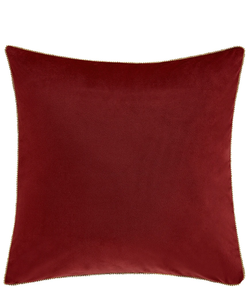 J. Queen New York Noelle Embellished Square Pillow