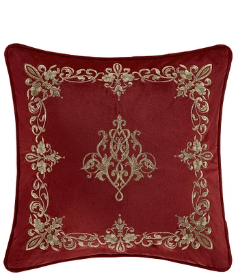 J. Queen New York Noelle Embroidered Square Pillow