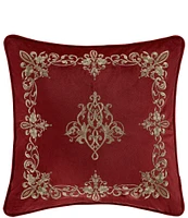 J. Queen New York Noelle Embroidered Square Pillow