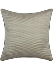 J. Queen New York Piazza Engineered Woven Jacquard Reversible Square Pillow