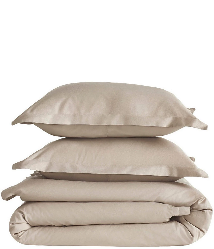 J. Queen New York Premier Cotton Sateen Duvet Cover Mini Set