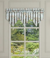 J. Queen New York Prestige Woven Floral Design Window Treatment