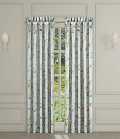 J. Queen New York Prestige Woven Floral Design Window Treatment