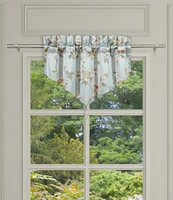 J. Queen New York Prestige Woven Floral Design Window Treatment