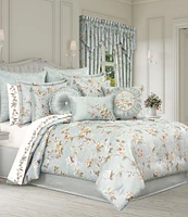 J. Queen New York Prestige Woven Floral Pattern Oversized Comforter Set