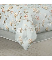 J. Queen New York Prestige Woven Floral Pattern Oversized Comforter Set