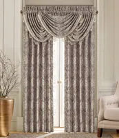 J. Queen New York Provence Damask Chenille Window Treatments