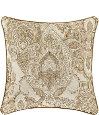 J. Queen New York Sandstone 20#double; Jacquard Damask Pillow