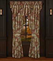 J. Queen New York Sayre Stria Textured Floral Print Window Treatment