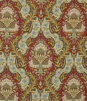 J. Queen New York Sayre Stria Textured Floral Print Window Treatment