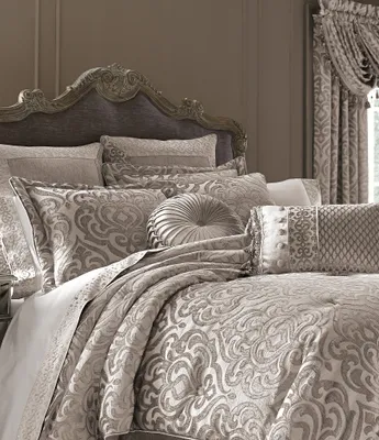 J. Queen New York Liana Woven Damask Pattern Comforter Set