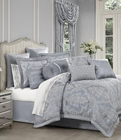 J. Queen New York Sondra Woven Button-Tufted Round Pillow