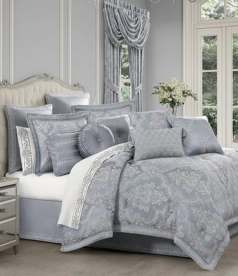 J. Queen New York Sondra Woven Damask Oversized Comforter Set