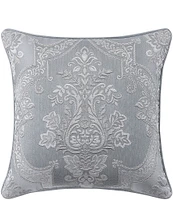 J. Queen New York Sondra Woven Damask Reversible Square Decorative Pillow