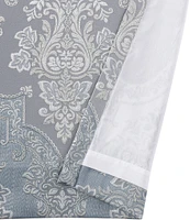 J. Queen New York Sondra Woven Damask Window Treatment