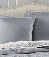 J. Queen New York Sondra Woven Framed Reversible Euro Sham