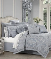 J. Queen New York Sondra Woven Framed Reversible Euro Sham
