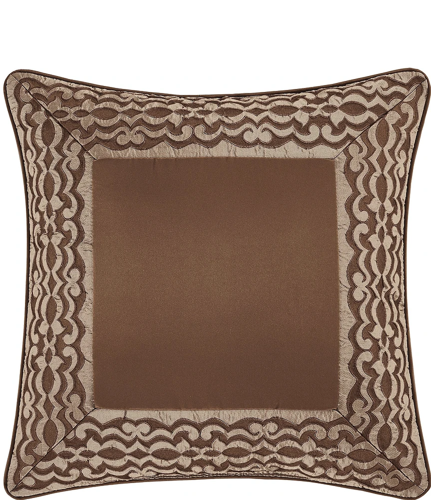 J. Queen New York Surano Damask Square Pillow