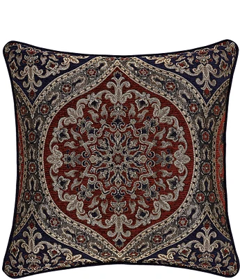 J. Queen New York Taormina Woven Damask Square Pillow