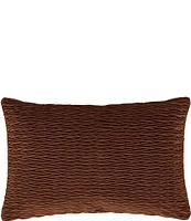 J. Queen New York Townsend Ripple Pleated Lumbar Pillow Cover