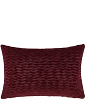 J. Queen New York Townsend Ripple Pleated Lumbar Pillow Cover