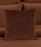J. Queen New York Townsend Ripple Pleated Square Pillow Cover