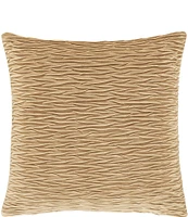 J. Queen New York Townsend Ripple Pleated Square Pillow Cover