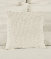 J. Queen New York Townsend Ripple Pleated Square Pillow Cover