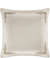 J. Queen New York Trinity Embroidered Scroll Euro Sham