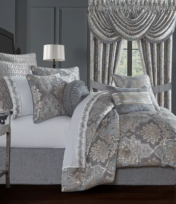 J. Queen New York Woodhaven Damask Pattern Comforter Set