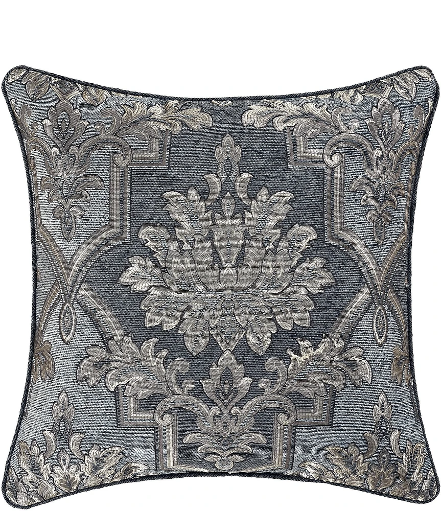 J. Queen New York Woodhaven Damask Square Pillow