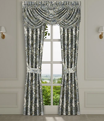 J. Queen New York Woven Medallion Avellino Window Treatment