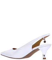 J. Renee Ferryanne Patent Slingback Pumps