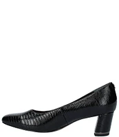 J. Renee Olivienne Lizard Print Pumps