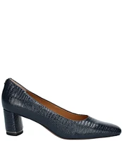 J. Renee Olivienne Lizard Print Pumps