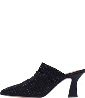 J. Renee Parisa Rhinestone Mesh Dress Mules