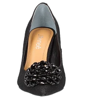 J. Renee Premita Glitter Fabric Ornament Pumps