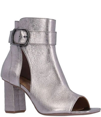 J. Renee Quinlan Metallic Leather Shooties