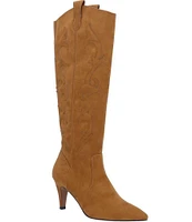 J. Renee Siera Suede Western Inspired Boots