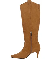 J. Renee Siera Suede Western Inspired Boots