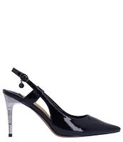 J. Renee Sirmati Patent Slingback Pumps