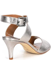 J. Renee Soncino Metallic Dress Sandals