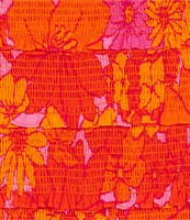 J.Marie Big Girls 7-14 Lizzie Puff Sleeve Printed Dress