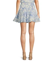 J.Marie Coordinating Chloe Tiered Mini A-Line Skort