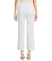 J.McLaughlin Anisa Knit Flat Front Straight Leg Crop Pants