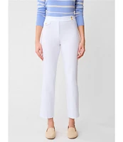 J.McLaughlin Anisa Knit Flat Front Straight Leg Crop Pants